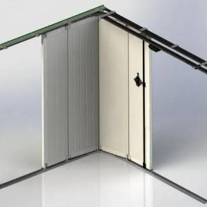 Секционные сдвижные ворота