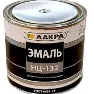Эмаль НЦ-132П ГОСТ красная (48кг.)