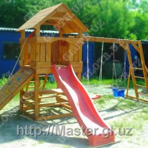 Детские игровые домики на заказ из дерева