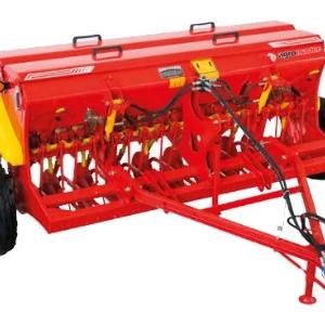 Сеялка зерновая «AGROMASTER», охват 3,4 м, 24 дисков, с бункером для внесения удобрений