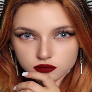 CA2-03 BLUE  0.00  Цветные ГОЛУБЫЕ контактные линзы, для красоты. 1 Линза