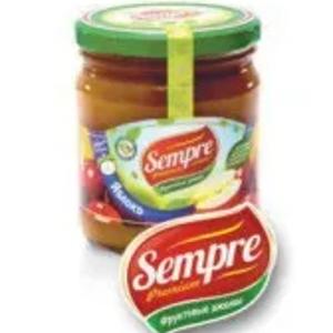 Джем Яблоко 0,43л/1 банка