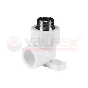 Угол с наружной резьбой (простое крепление) 20х1/2" (80/20) (Valfex)