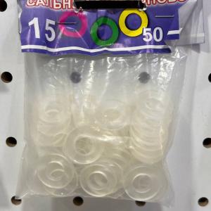 Сальник силиконовый, d15, 50 шт