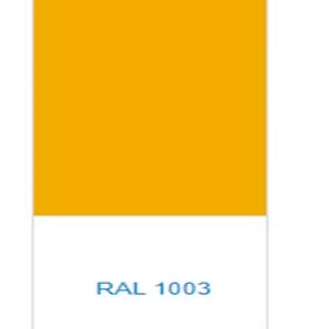 Polyester kukunli bo'yoq T611103Y020 OHTEK – 1GL RAL 1003 CORONA (sariq porloq)