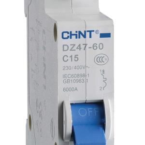 CHINT автоматический выключатель DZ47 4.5kA 1P  х-ка C 6A