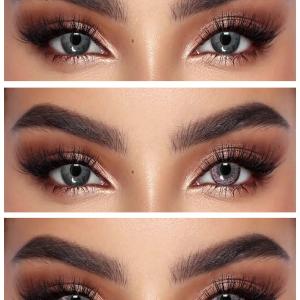  ML-3 GORGEOUS PINK  0.00 Цветные ФИОЛЕТОВЫЕ контактные линзы, для красоты. 1 Линза