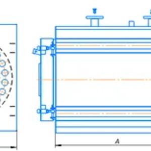 Котёл отопительный водогрейный, работающий на природном газе