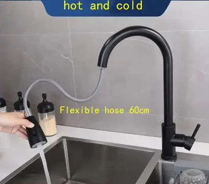Oshxona krani (qora)