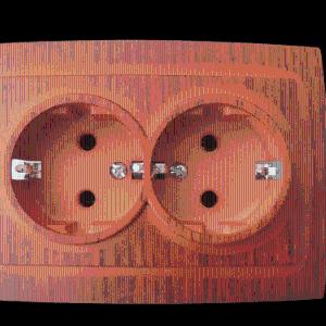 Soket er-xotin (2 o'rinli) tuproqli