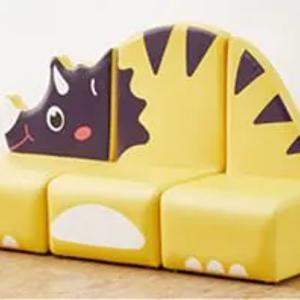 Детский мультяшный диван трицератопса JMS 021