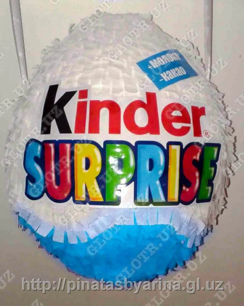 Kinder Surprise mini piñatas