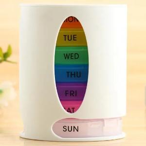 Очень красивый органайзер для таблеток с 28 отделениями