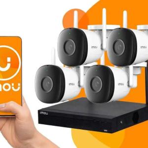 Комплект видеорегистратора 4 шт WIFI и NVR