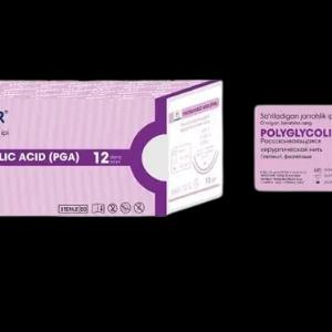 Рассывающийся/Нерассасывающийся Хирургические (ПГА/PGA) шовные материалы(нити) MC UNIFIBER  Аналог: Викрил/vicryl