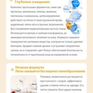 Жидкое ароматное средство для стирки нижнего белья Happiness