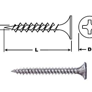 Саморезы 3.5x40 мм