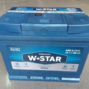 Аккумулятор 6СТ «W-STAR» АПЗ 60 (А/ч)