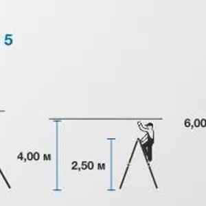 Универсальная лестница трансформер алюминиевая модель ML 105