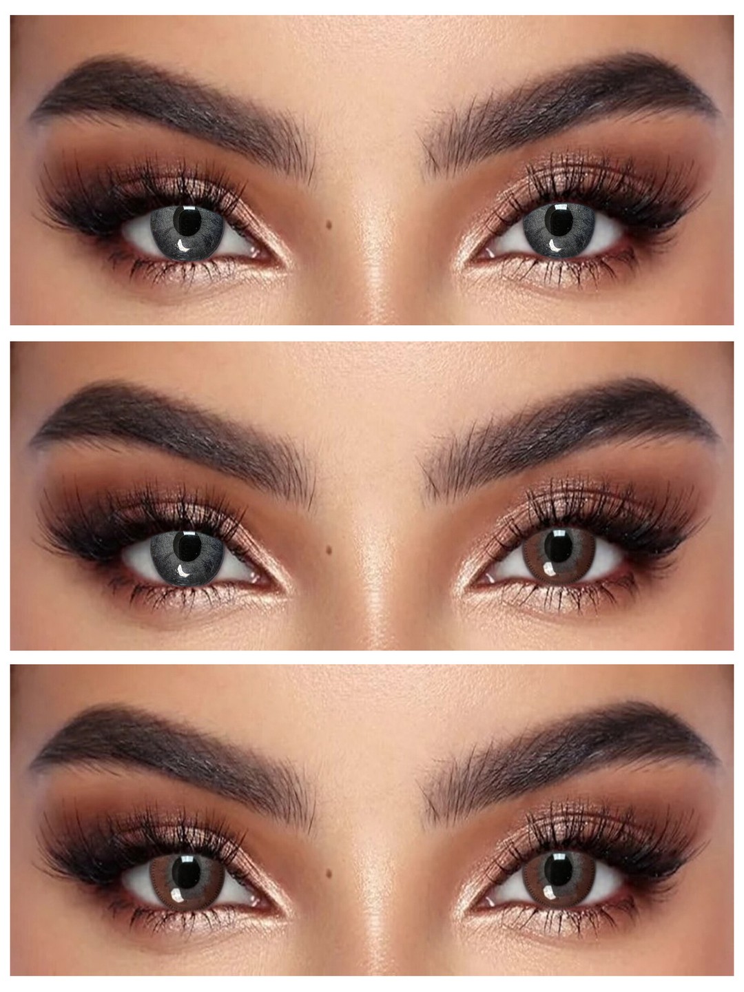 S2-362 CHESTNUT BROWN 0.00 Rangli QO‘NG‘IR linzalari, go‘zallik uchun. 1 dona linza