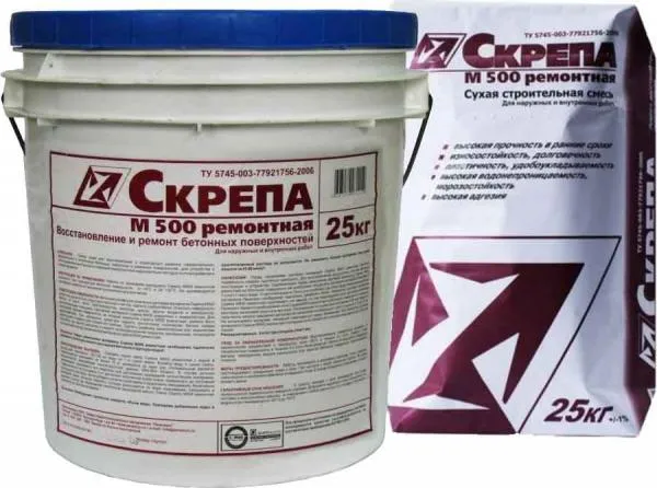 Quruq qurilish aralashmasi SKREPA M500 REPAIR