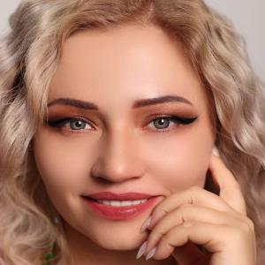 S3-539 TURQUOISE  0.00 2PS с Каплей Цветные ГОЛУБЫЕ, 2 Линзы+Капли для глаз в Подарок