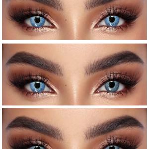 S3-540 STERLING GRAY  0.00 2PS Цветные СЕРЫЕ контактные линзы, для красоты. 2 Линзы.