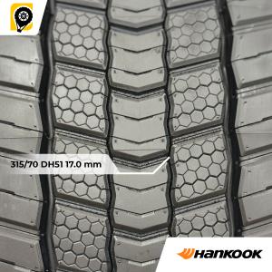 "HANKOOK"295/60R22.5 PR18 DH51