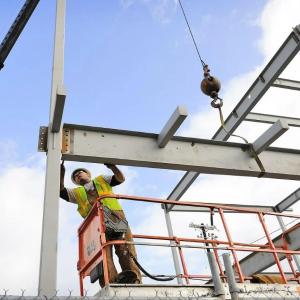 Metall konstruktsiyalarni o'rnatish