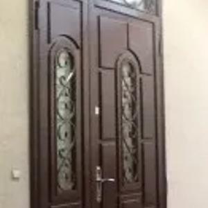 Двери со стеклянными вставками Арт. 031