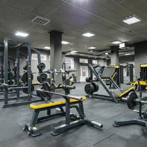 Резиновые плитки для тренажёрных залов (РП)