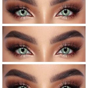 S3-333 BLUE  0.00  Цветные ГОЛУБЫЕ контактные линзы, для красоты. 1 Линза