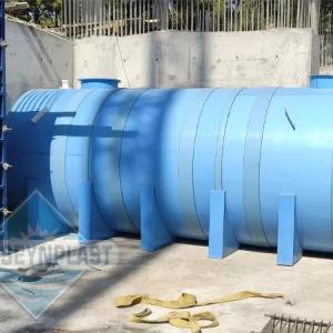 Эко-емкость 25м3, 25 тонн горизонтальная, бак, резервуар