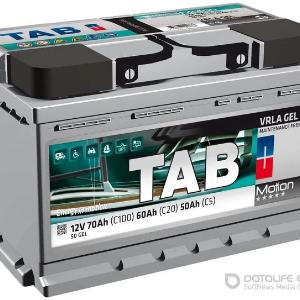 Полутяговые гелевые аккумуляторные моноблоки 12В, 105/120Ач TAB Motion Gel (50-180 AH)