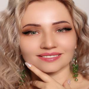 WG3-11 JADE GREEN  0.00 2PS с Раствором Цветные ЖЁЛТЫЕ линзы, 2 Линзы+Раствор в Подарок