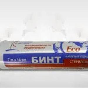 Бинт марлевый стерильный