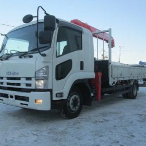 Краноманипулятор г/п 5 т на шасси ISUZU