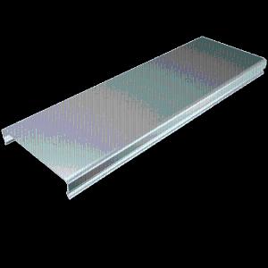 Крышка для металлического лотка 200х15х3000  (толщина 0,7 mm)