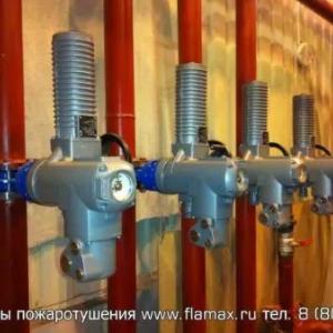 Водо-пенная противопожарная автоматическая система