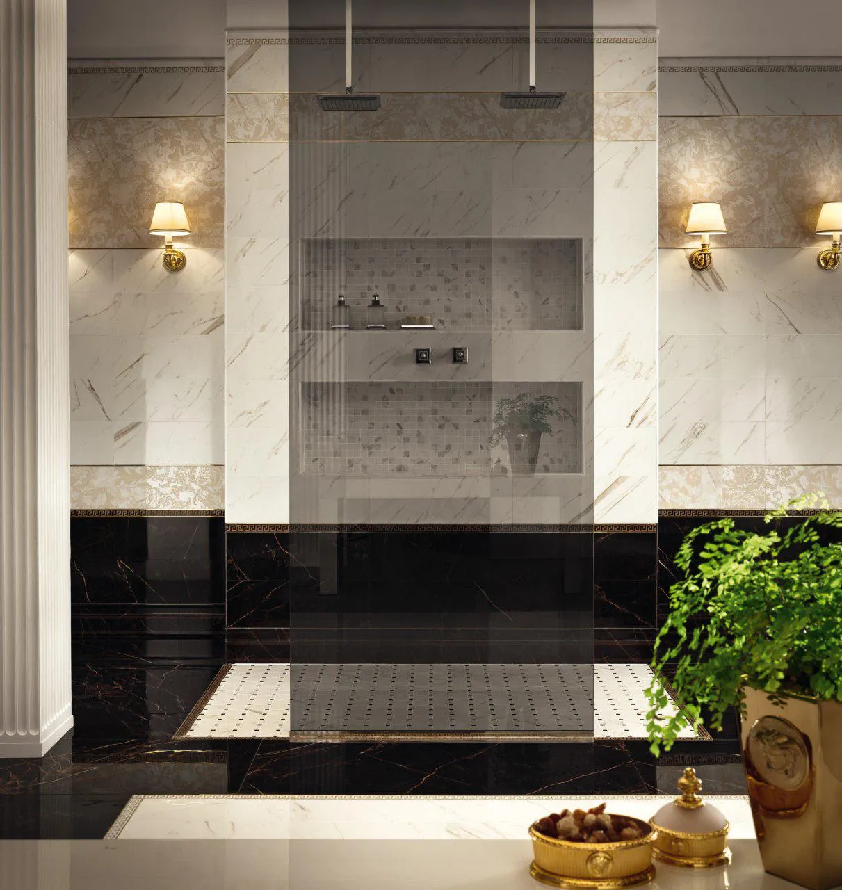 Плитка керамогранитная Versace Marble (Италия)