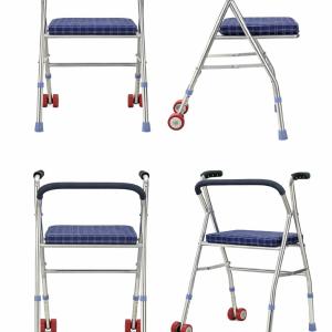 Ходунки на колесах с сиденьем 