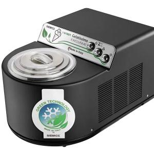 i-Green серияли Gelatissimo Exclusive Black компрессорли музқаймоқ ишлаб чиқаргич