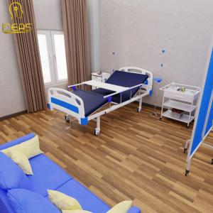 Uyda parvarishlash uchun mo'ljallangan tibbiy to'shak 2x Funktsional tuynukli