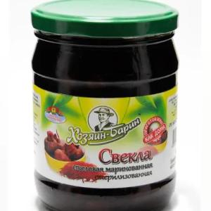 Свекла столовая маринованная стерилизованные