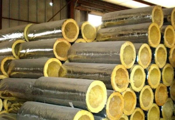ECOVER silindrsimon izolyatsiyasi, Ø 20 dan 50 gacha bo'lgan mineral jundan qilingan