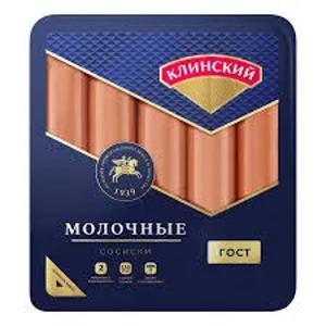 Сосиски клинские молочные