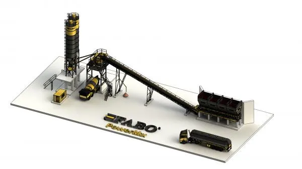 Powermix-60 beton aralashtirish zavodi