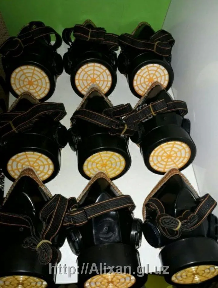 Kimyoviy himoya filtrli respirator