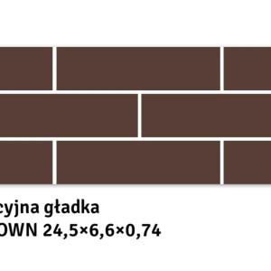 Polsha fasad plitalari tabiiy jigarrang