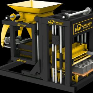 Вибропресс для производства шлакоблоков, бетонной брусчатки и бордюра